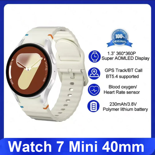 2025 Fashion Watch 7 mini Smart Watch Men Women HD AMOLED Smartwatch