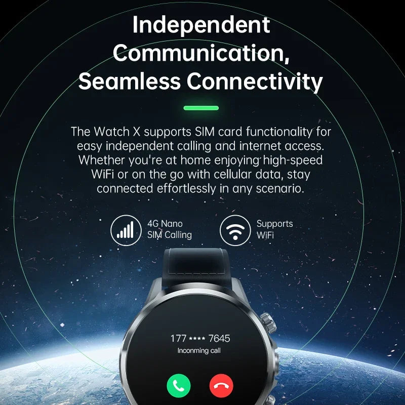 [World Premiere]Global Version Black Shark Smart Watch X 4G Android