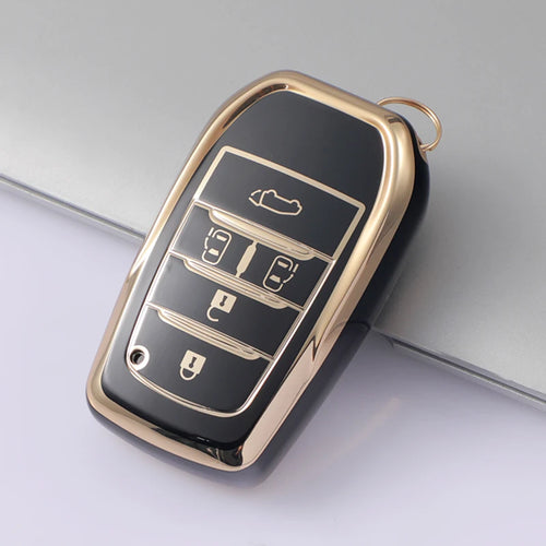 2 3 4 Buttons TPU Car Key Case Cover for Toyota Land Cruiser 200 300