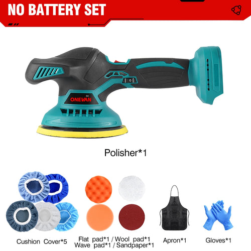 ONEVAN Cordless 21V Car Polisher Electric Polisher Automobile Car