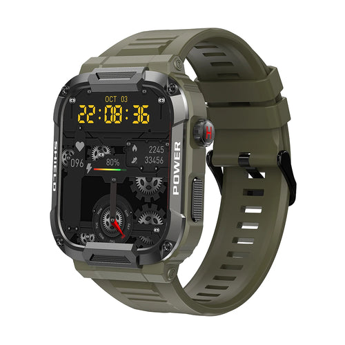 Military Smart Watch Men GPS Tracker Bluetooth Call Fitness Waterproof