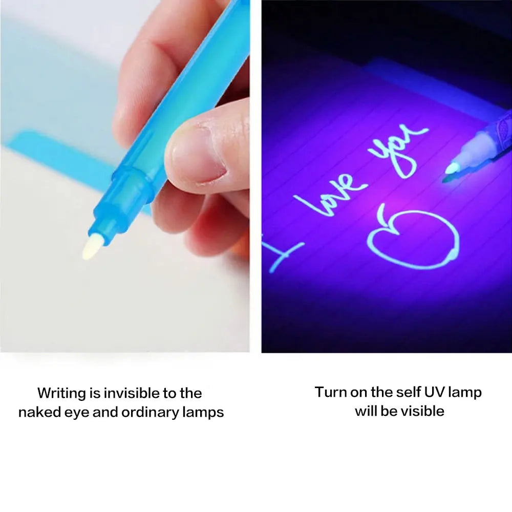 STONEGO Multi-functional Invisible Word Uv Magic Pen Advertisement