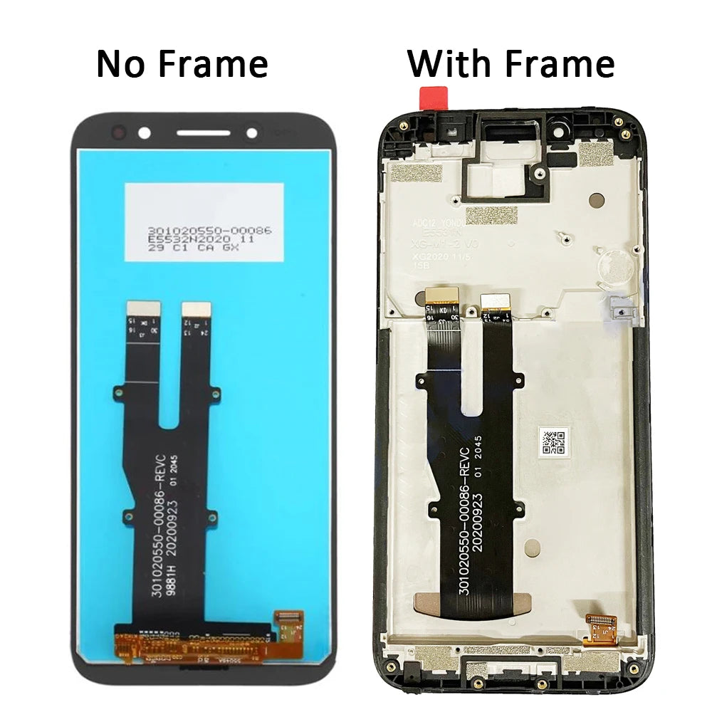 5.45" Original LCD Display For Nokia C1 Plus LCD TA-1312 Touch Screen