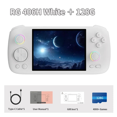 ANBERNIC RG406H RG 406H Handheld Game Console 4inch IPS Multi-touch