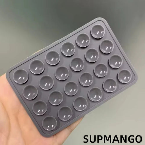 Double Sided Silicone Suction Cup Mobile Phone Suction Cup With