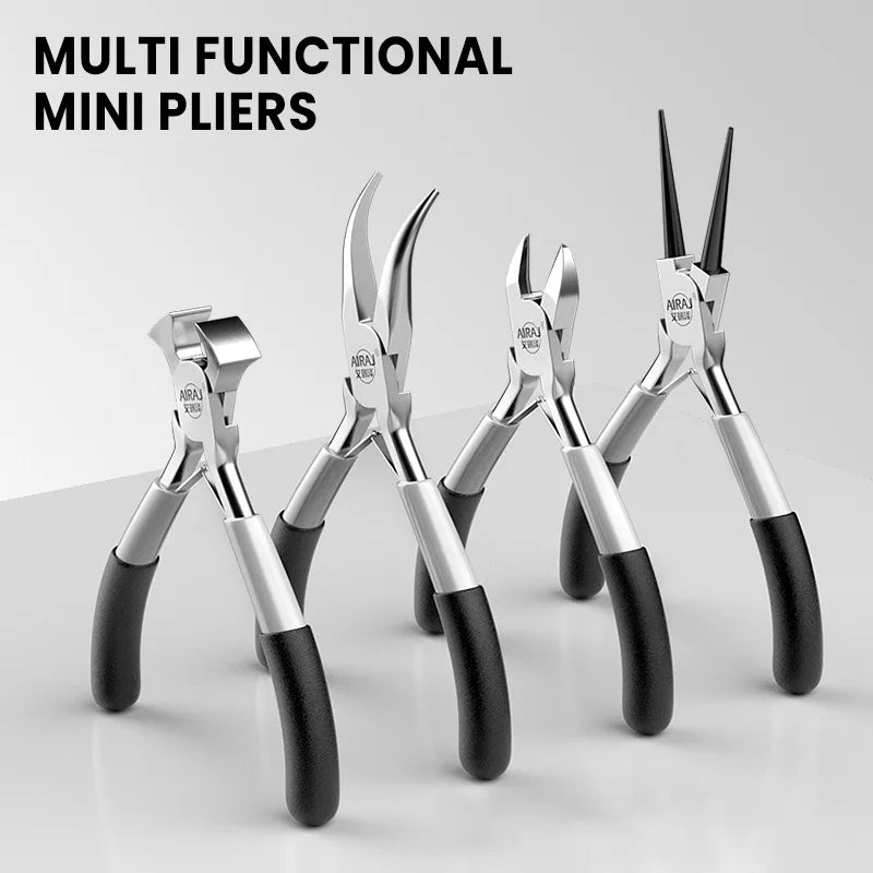 AIRAJ 5 Inch Mini Multifunction Pliers DIY Diagonal Side Cutting Cable