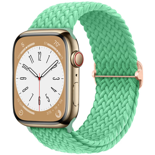 Braided Solo Loop For Apple watch band 45mm 44mm 40mm 49mm 38 41mm