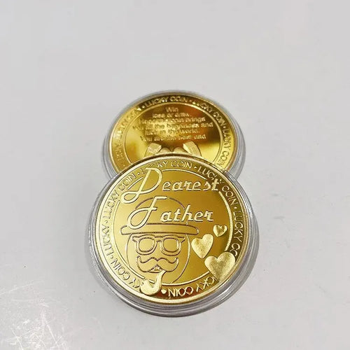 Gold Plated Bitcoin Coin Collectible Art Collection Gift Physical