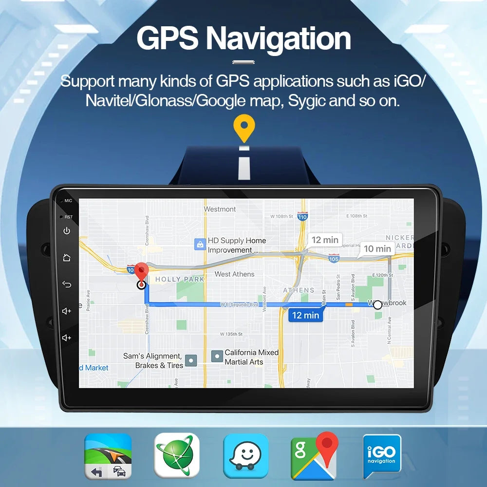 Android Car Radio for Seat Ibiza MK4 6J 2009-2013 Multimedia Player