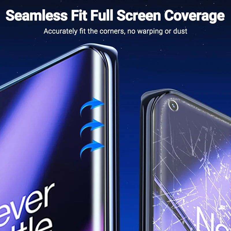 3Pcs Hydrogel Film Full Cover Screen Protector For OnePlus 11 10 9 8 7