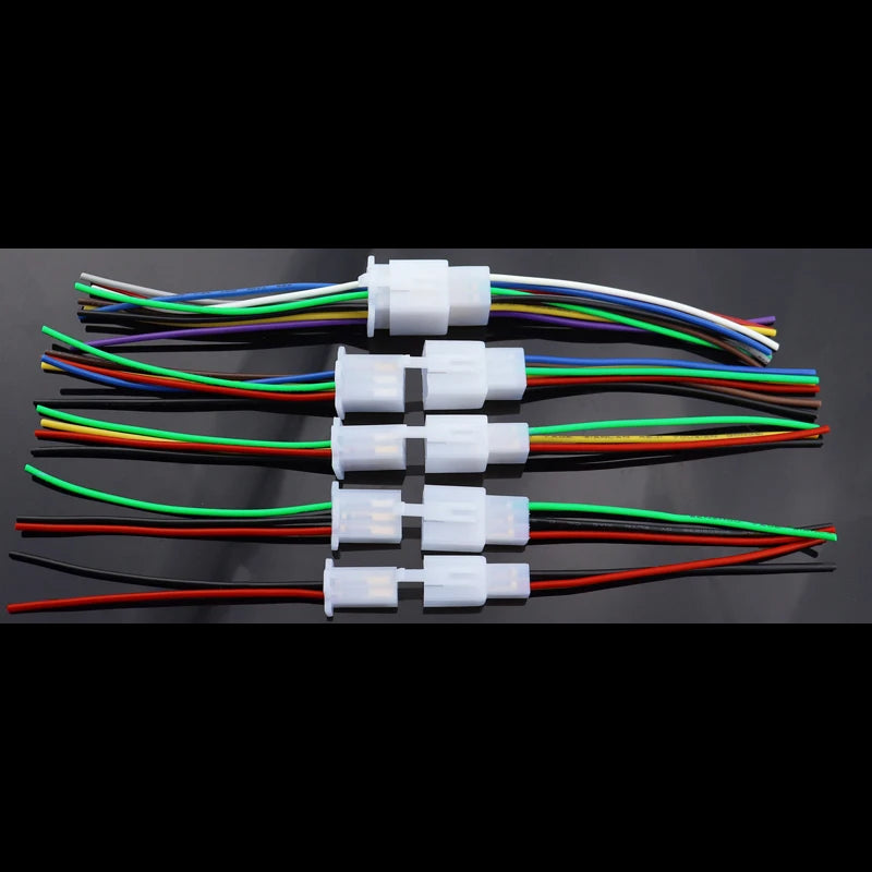 1set 2.8mm 2/3/4/6/9 pin Automotive Quick connection Electrical wire