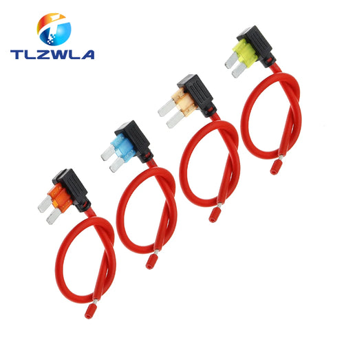 1PCS 12V Fuse Holder Add-a-circuit TAP Adapter Micro Standard Ford ATM