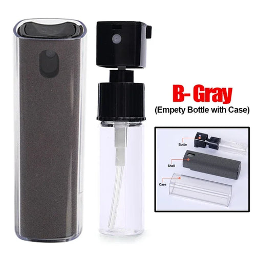 Mini Screen Cleaner Spray Smartphones Soft Microfiber Polishing Cloth
