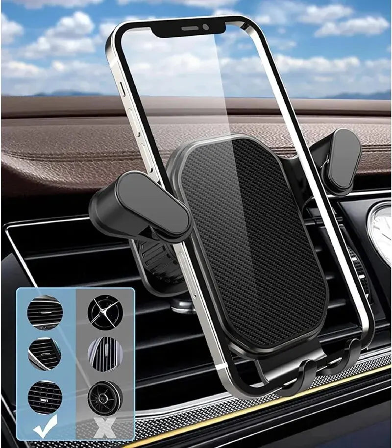 Car Phone Holder Stand Air Vent Gravity Car Mount GPS Smartphone