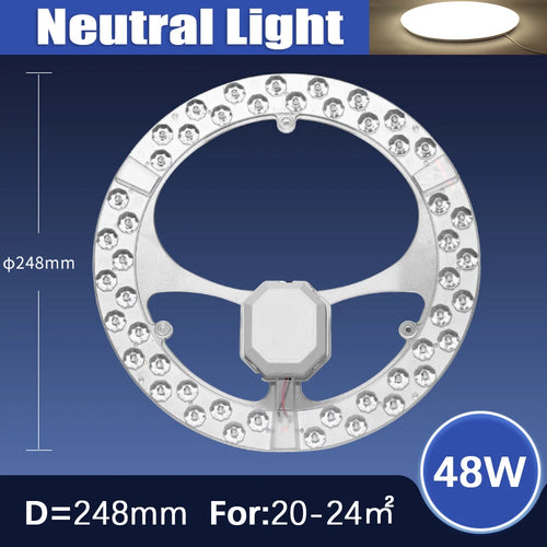 LED Panel Light 220V-240V Ceiling Light LED Module 24W-120W Round Ring