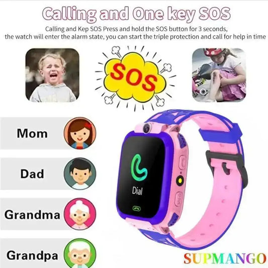 Kids Watches 2G Call Kids Smart Watch Children SOS Waterproof