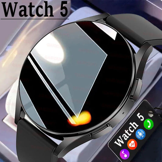 New Smartwatch 5 Men Full Touch Blood Pressure Blood Oxygen Bluetooth