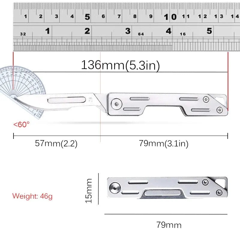 [Hot Sales] Folding Knife Stainless Steel Pocket Knife with 9