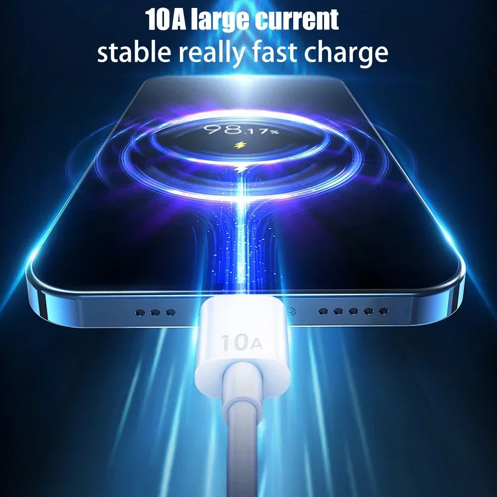 10A Fast Charging Micro USB Cable Android Charger Cord for Samsung