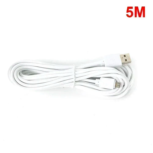 Premium 10/5/3/2/1m Extra Long Micro USB Extension Data Cable for