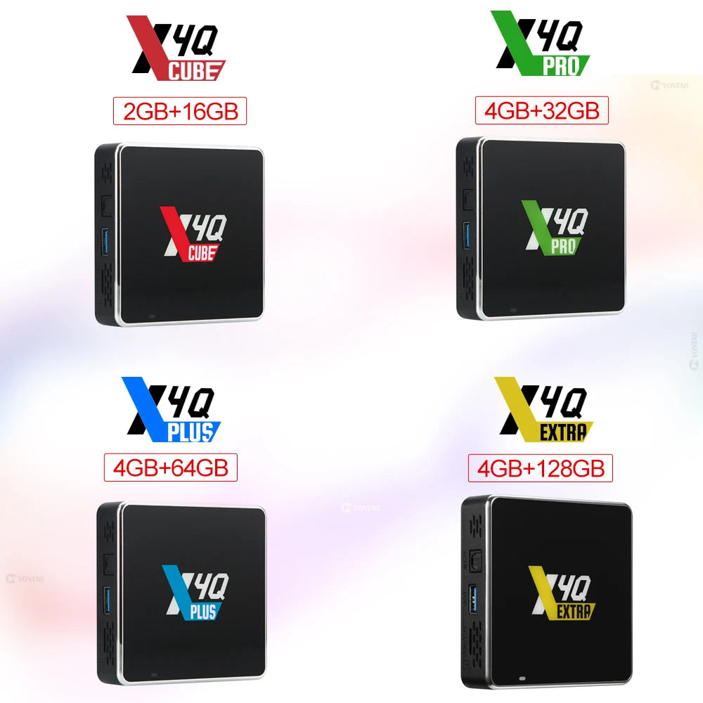 Ugoos X4Q Pro TV BOX Android 11 Smart TV Box S905X4 DDR4 4GB 32GB Wifi