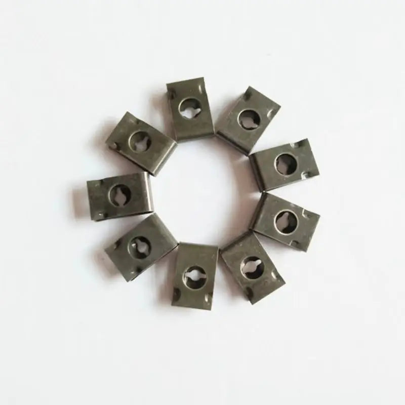 50/20/10Pcs Car Motorcycle Scooter Moped Cover Metal Retainer U-Type