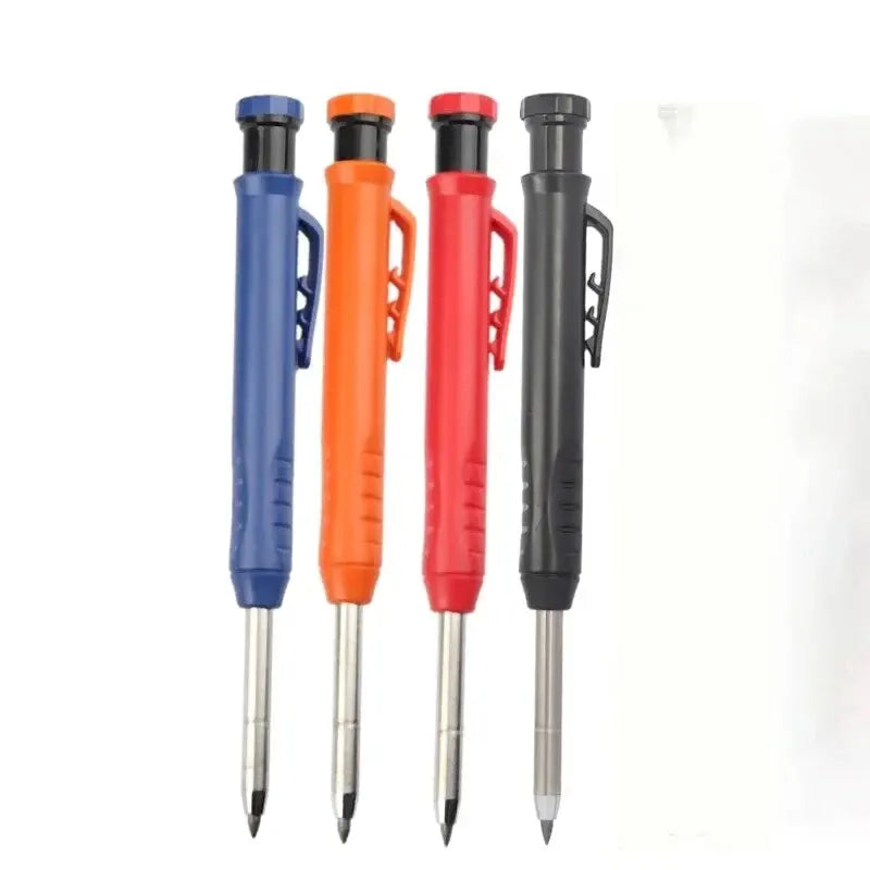 2.8mm Solid Carpenter Mechanical Pencil With Sharpener For Woodworking
