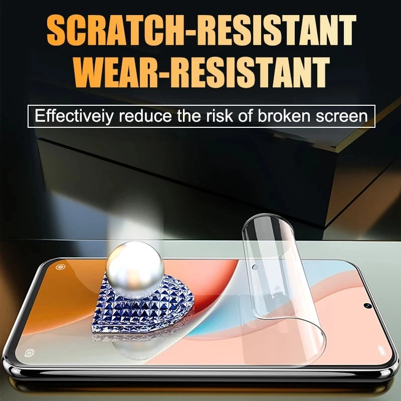 3-5Pcs Hydrogel Film For Xiaomi Redmi Note 12 11 10 9 8 Pro Plus 5G