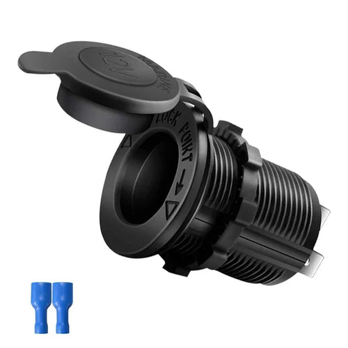 Car Cigarette Lighter Socket 12V-24V Waterproof Plug Power Outlet