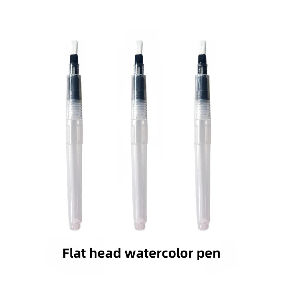 Fountain pen tip Flat head water soluble color lead water storage
