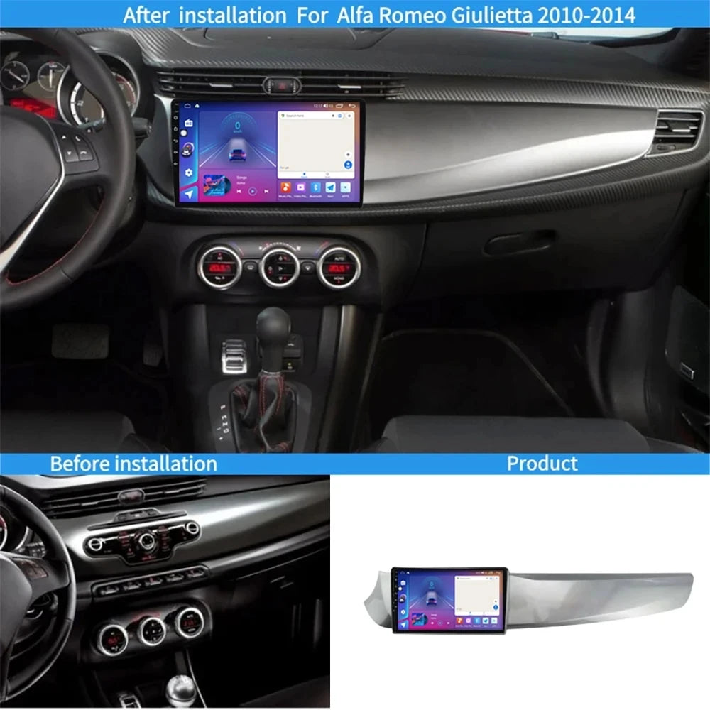 No 2din DVD Android 14 Car Dvd For Alfa Romeo Giulietta 2010 - 2014