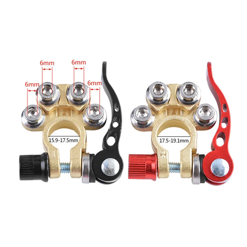 A Pair Auto Power Supply Box Clamp Connectors High Quality Storage