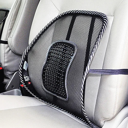Car Seat Chair Back Cushion Mesh Lumbar Back Brace Car Seat Chair