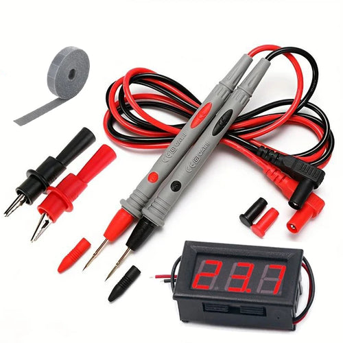 Universal Digital Multimeter Test Leads 1000V 20A + Waterproof Digital