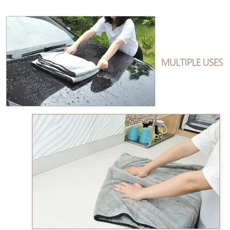 Automotive Ultra Fine Fiber Washing Towel Super Soft and Scratch Free