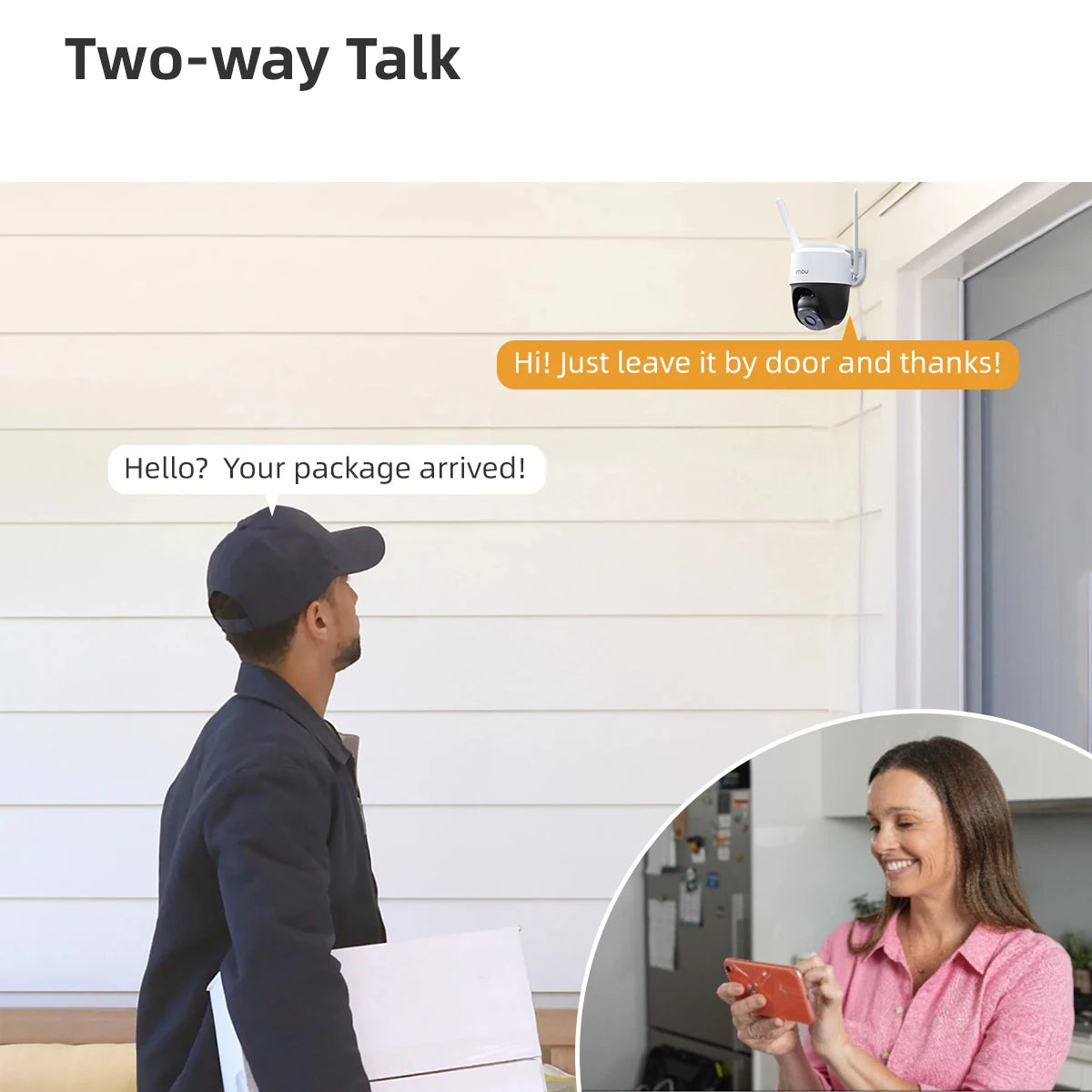 IMOU Cruiser 4G 360° PTZ 1080P Outdoor Camera Colorful Night Vision