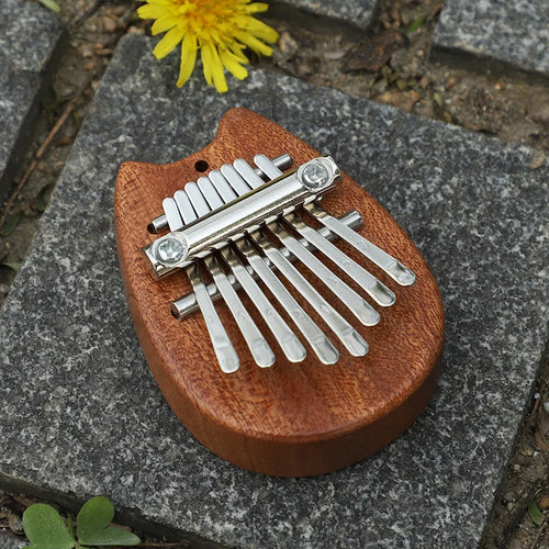 8 Key Mini Wooden Kalimba High Quality Exquisite Finger Thumb Piano