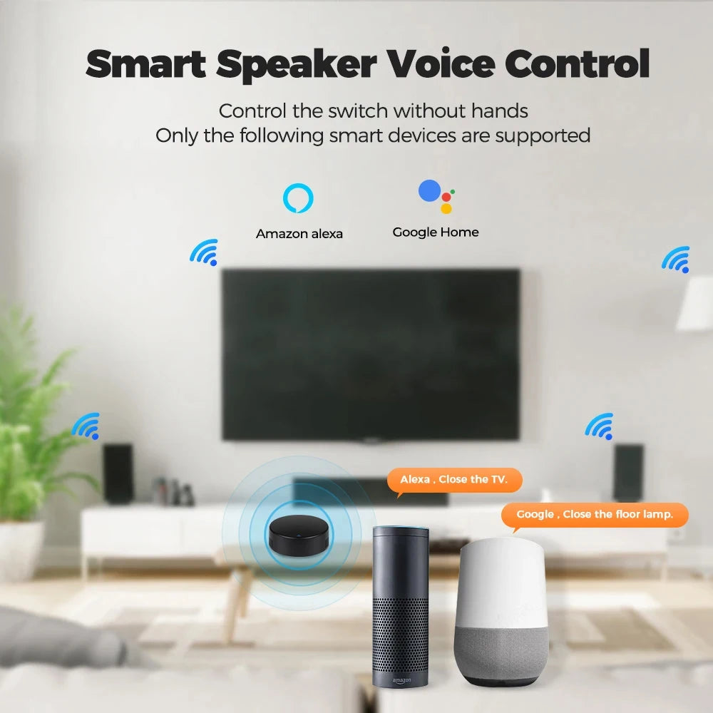 ONENUO Smart Wifi IR Universal Remote Control with Tuya and Smart Life