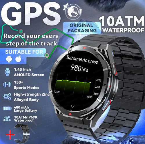 2025 New for HUAWEI Original Premium GPS SmartWatch Ultra HD AMOLED