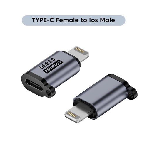 Micro USB To Type C Adapter Mini USB To USB C 480Mbps Fast Data