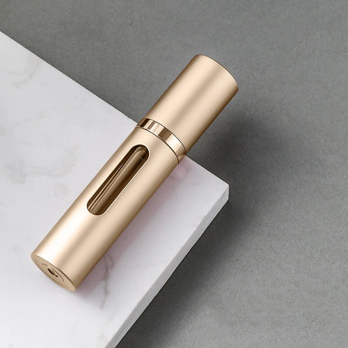 5ml Glass Refillable Perfume Bottle with Spray Scent Pump Portable