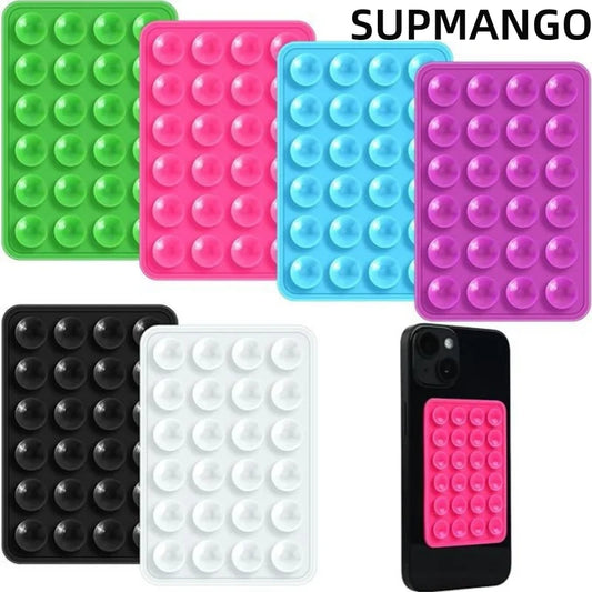 Double Sided Silicone Suction Cup Mobile Phone Suction Cup With