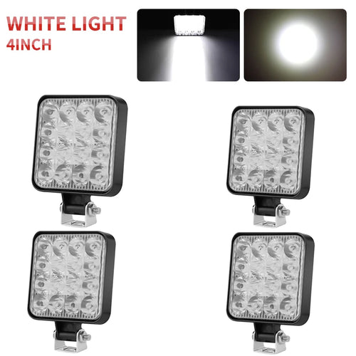 BraveWAY LED Work Light/Driving Light Super Bright Fog Light DRL for