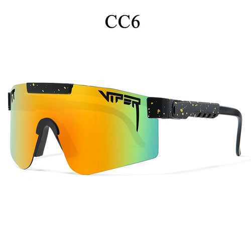 Men Women Pit Viper Cycling Glasses UV400 Sunglasses Adults Outdoor