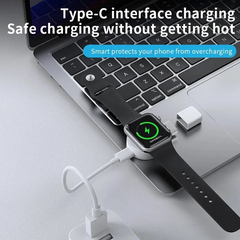 Fast Magnetic Watch Wireless Charger For Apple Watch 9 8 7 6 5 4 3 SE