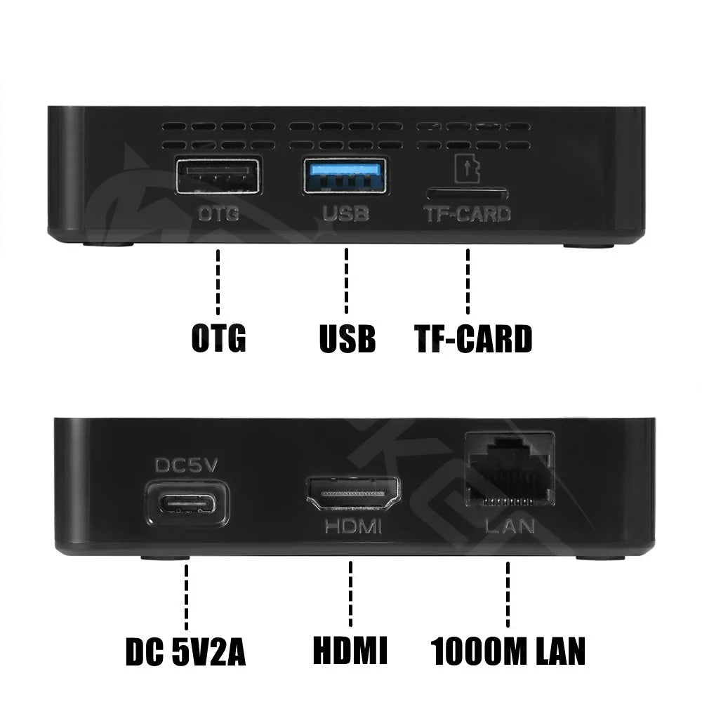 Woopker TV box TOX4 Android 13 4GB RAM 32GB ROM RK3528 Dual Band Wifi