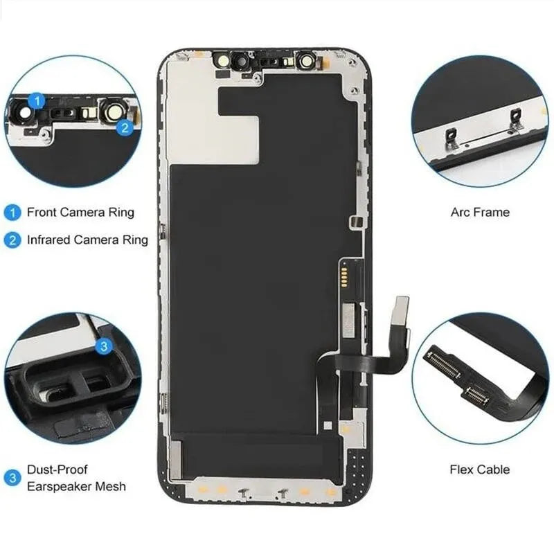 NEW OLED Screen For iPhone X XR XS MAX 11 12 PRO MAX LCD Display For