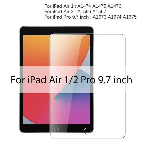 Tempered Glass Screen Protector For Ipad Pro 12.9 11 6th 2022 Air 5 4