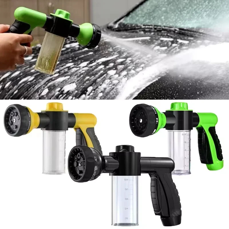 Portable Auto Foam Lance Water Gun High Pressure 3 Grade Nozzle Jet