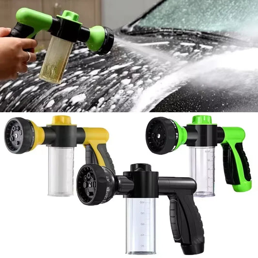 Portable Auto Foam Lance Water Gun High Pressure 3 Grade Nozzle Jet